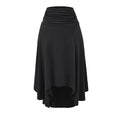 Women's Low-Waist Pleated Irregular Bodycon Skirt