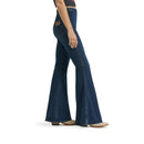Women's High Rise Flared Pull On Bell Bottom Jeans