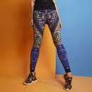 Women's Midnight Floral High Waist Performance Leggings