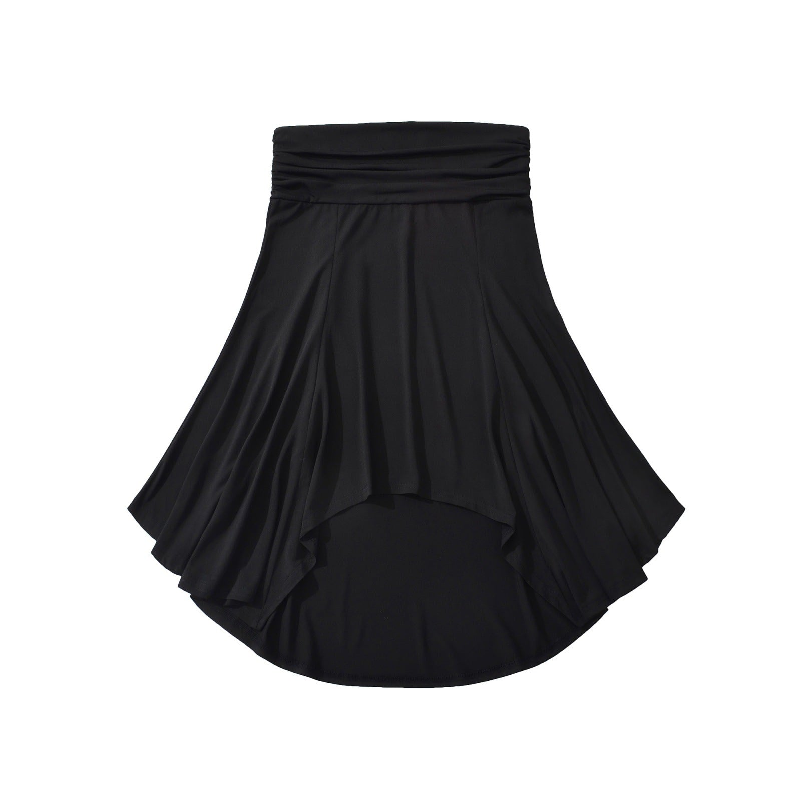 Black skirt on a white background