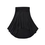 Black skirt on a white background