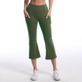 Pocket Solid Color Stretch Hip Lift Sports Nude Feel Yoga Leggings