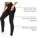 Women's High Waisted Tummy Control Yoga Leggings