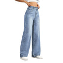 Women's High Rise Wide Leg Stretch Jeans