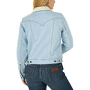 Women's Retro Sherpa Lined Denim Jacket