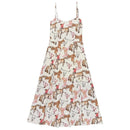 Women's White Western Tank Maxi Dress